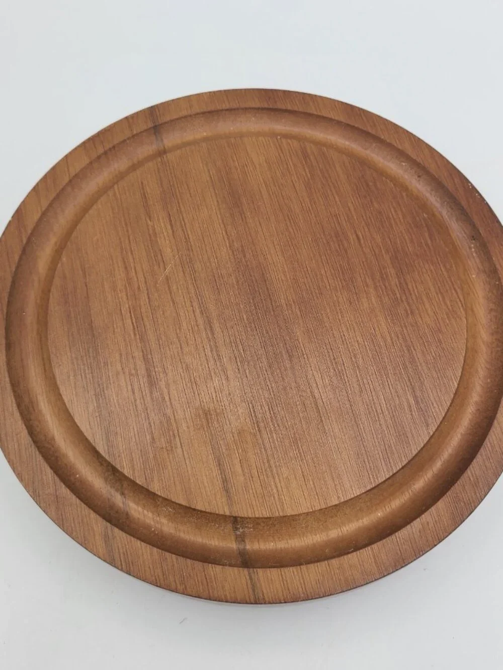 Goodwood Genuine Teak Wood Covered Glass Dome Dessert Cheese Charcuterie Board